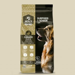 HOLY PREMIUM OVERWEIGHT & SENIOR DOG 26/13 w opakowaniu 12 kg
